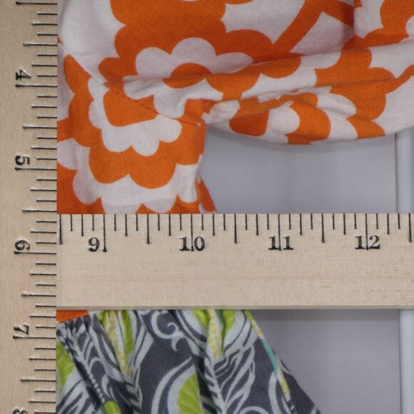 Baxter Beatrice Girls Dress Size 4T Fine Childrens Clothing Orange Gray Flower - Picture 11 of 13